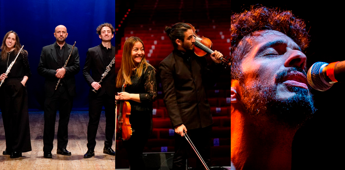 Ensamble Viento Sur + Ventisquero Negro y Marcelo Saccomanno